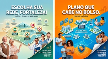 Planos de saúde em Fortaleza, Hapvida, Amil, Gamec, Unimed, FreeLife, Bradesco Saúde, SulAmerica, Liv saúde, Best Senior Planos em Promoção.