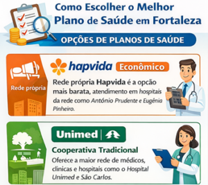 Planos de saúde em Fortaleza, Hapvida, Amil, Gamec, Unimed, FreeLife, Bradesco Saúde, SulAmerica, Liv saúde, Planos em Promoção.