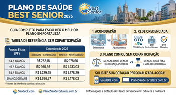 Plano de Saúde Best Senior Preços 2026: Guia Completo para Escolher o Melhor Plano em Fortaleza